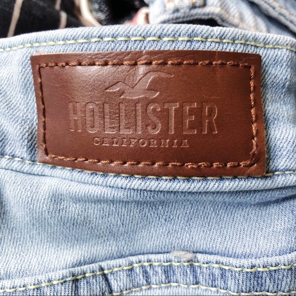 Light Wash Low Rise Ripped Skinny Jeans - Picture 6 of 7